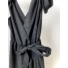 Kép 4/4 - Toscana fodros ruha - fekete