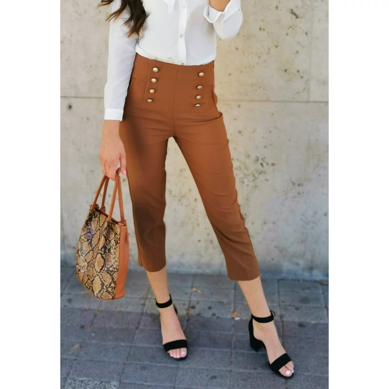 Hazel arany gombos nadrág